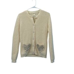 Wicked Katie Kime Bedazzled Sweater Size XS